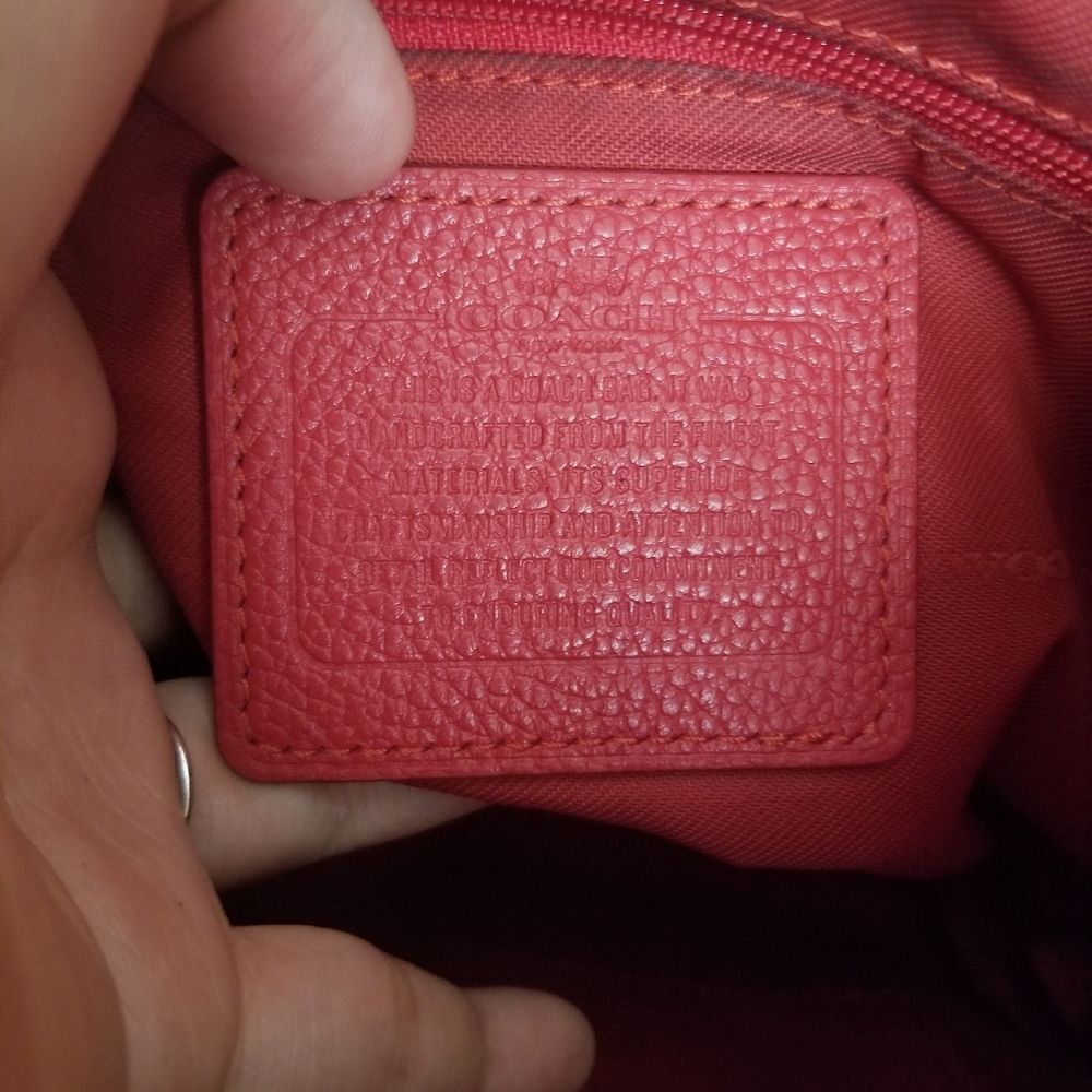 Coach Mini Leather Backpack - Picture 8 of 9